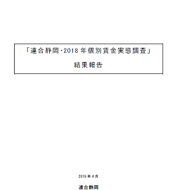 2018年個別賃金実態調査　