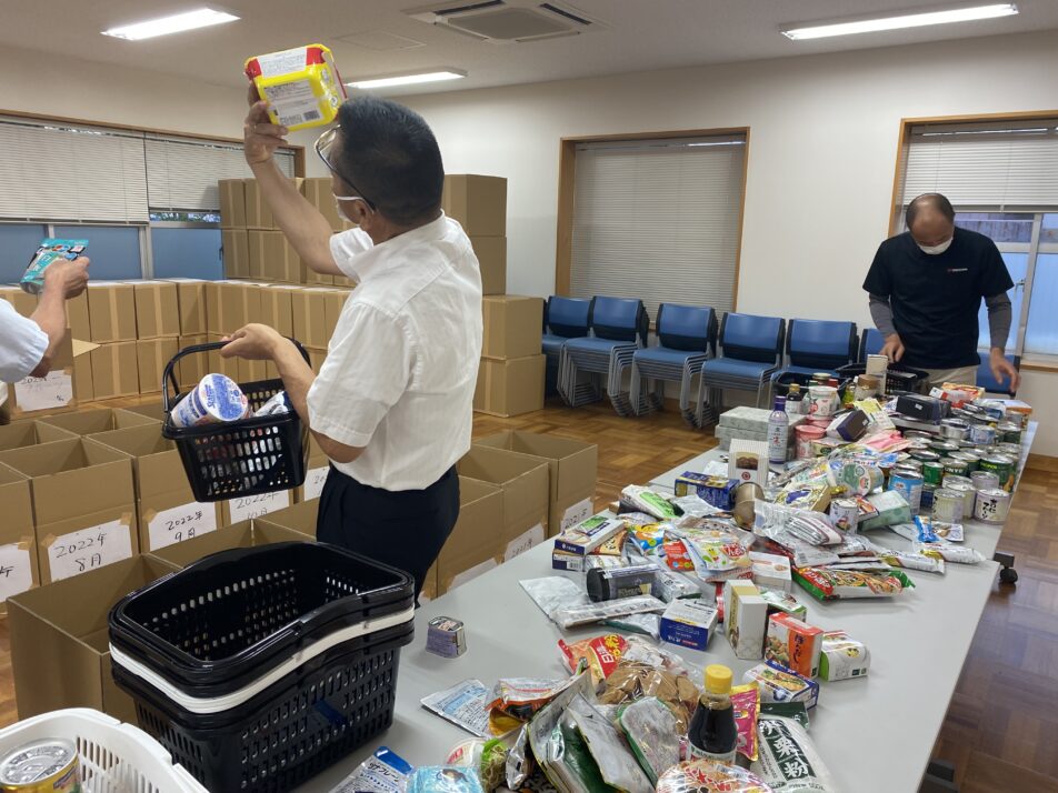 【国民運動局】フードバンク仕分け作業実施