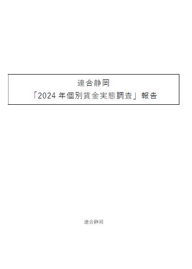2024年個別賃金実態調査