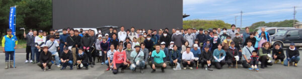 【中遠地協】袋井市「グリーンウェーブ活動」松林下草刈りに参加しました