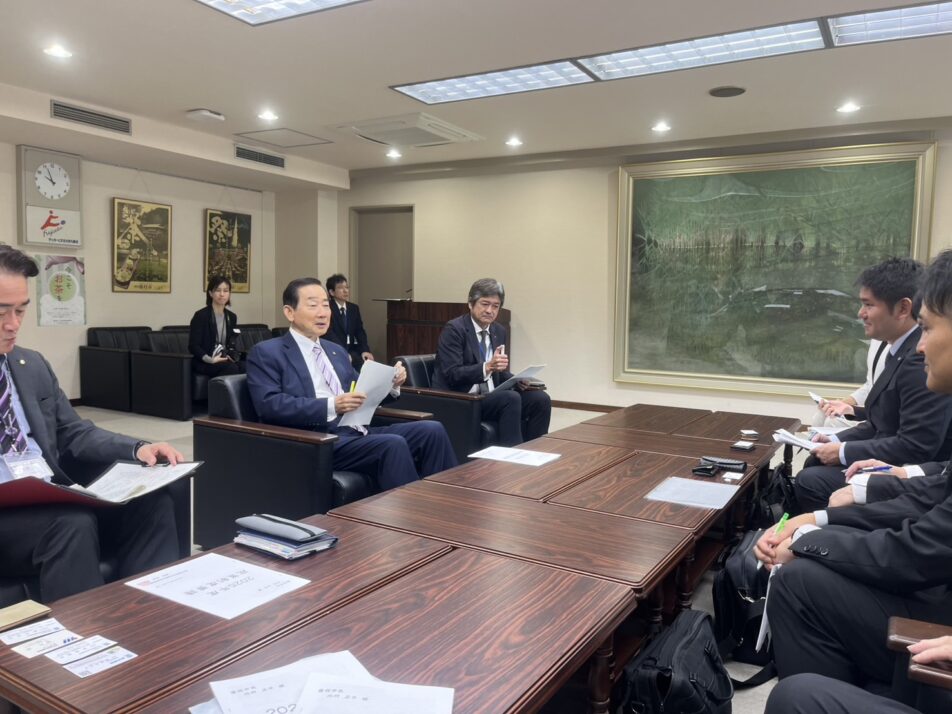 【志太榛原地協】行政要望を提出