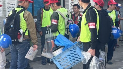 連合災害救援ボランティア第4クール(5日目)